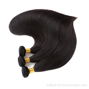 Free Sample Hair Bundles Cuticle Aligned Virgin Hair Silky Straight Bundles Human Hair Bundles Bulk 8-30Inch